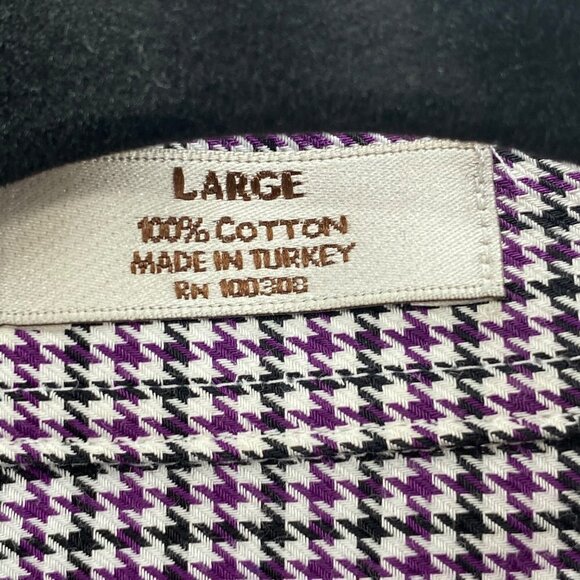 Peter Millar Long Sleeve Button Down Shirt Men’s Size L - Picture 5 of 8